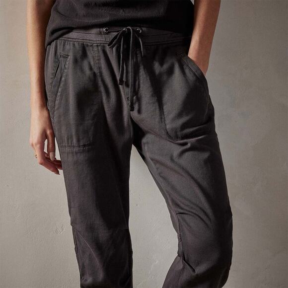 NWOT James Perse Womens Soft Drape Pants Size 3 Carbon Pigment WKLP1730CU - Picture 3 of 12